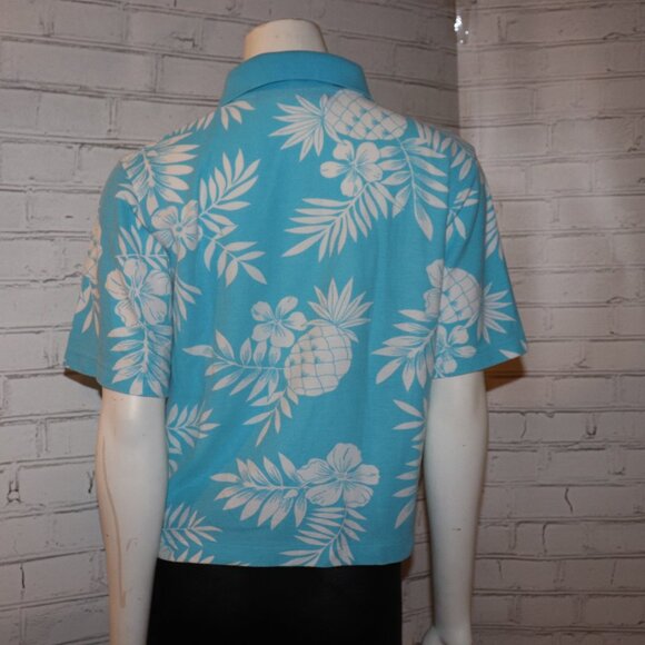 🍍💙🌊 C.B. Casual Tee · Pineapple Print · Petite Medium - Picture 3 of 6